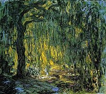 Weeping Willow, 1918-19, a similar setting, in a private collection Monet - weeping-willow-2-1919.jpg