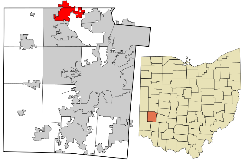 File:Montgomery County Ohio incorporated and unincorporated areas Union highlighted.svg