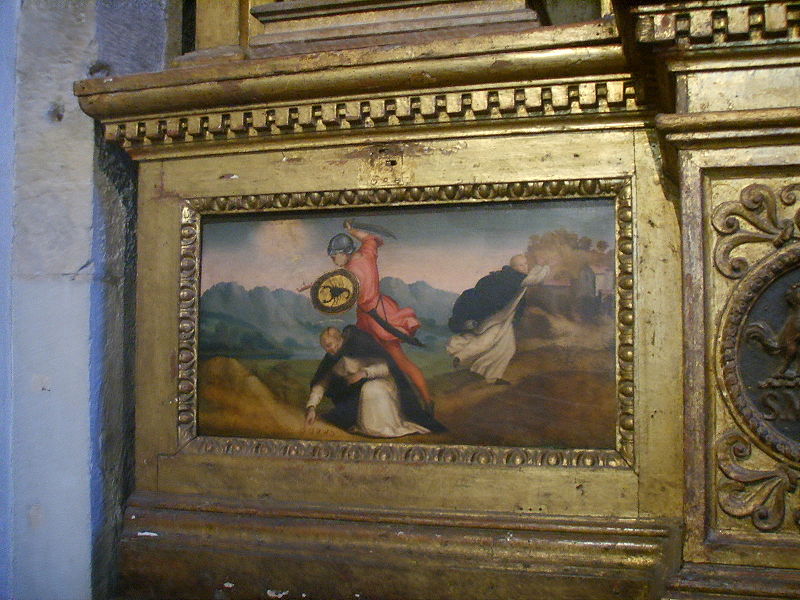 File:Museo del Bigallo, martirio di San Pietro Martire, ridolfo del ghirlandaio (1515).JPG