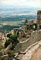 Blick über die Ruinen in Richtung Sparta