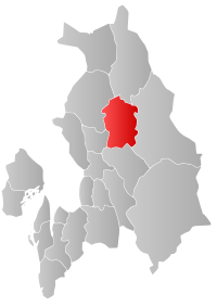 Localisation de Ullensaker