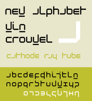 <span class="mw-page-title-main">New Alphabet</span> Typeface