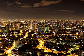 Sao Paulo, the largest metropolitan area in South America. New Year S Eve Sao Paulo Bra (56608224).jpeg