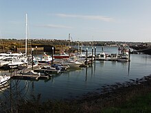 View of Neyland Marina looking out towards the Cleddau Neyland Marina 2.jpg