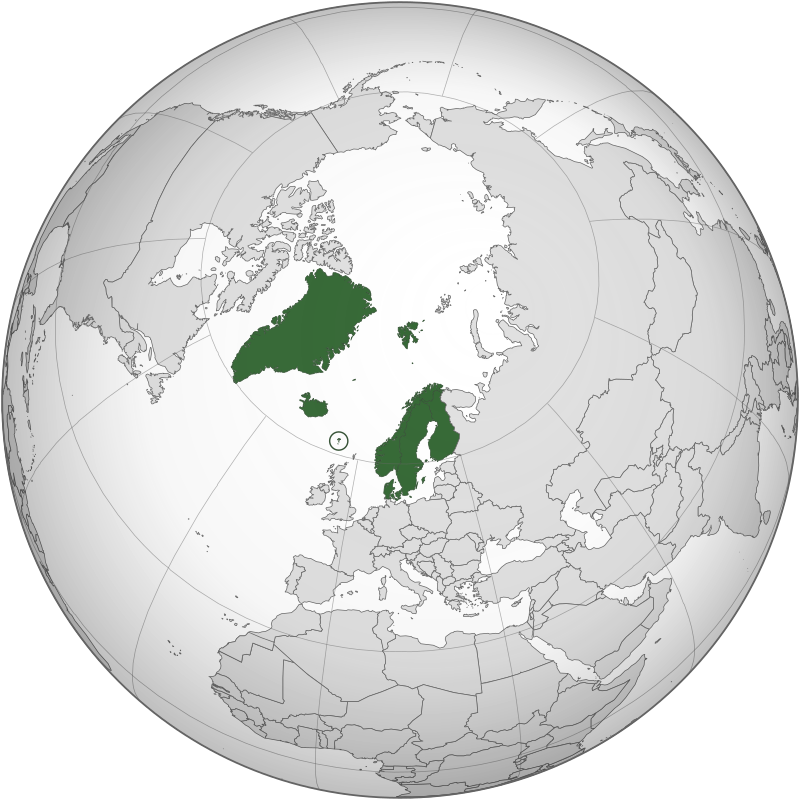 La diferencia entre países nórdicos y países escandinavos - Mapas