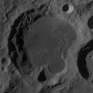 Crocco (crater) Lunar impact crater