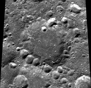 <span class="mw-page-title-main">Olivier (crater)</span> Crater on the Moon