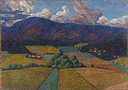 "Norwegian Landscape" by Konrad Mägi