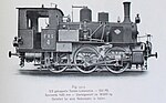 O&K catalogue Ndeg 800, page 73, O&K 0-6-0 locomotives. 3-3 gekuppelte Tender-Lokomotive - 350 PS. Spurweite 1435 mm - Dienstgewicht 38,3 t. Nebenbahn in Italien.jpg