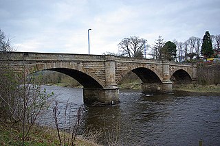 <span class="mw-page-title-main">Garrion Bridge</span> Human settlement in Scotland