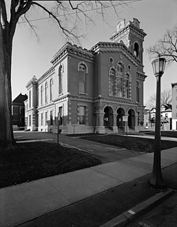 Old Jefferson County Courthouse, Arsenal & Sherman Streets, Watertown (Jefferson County, New York).jpg