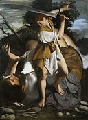 Orazio Gentileschi - Davide e Golia (Ирландияның ұлттық галереясы) .jpg