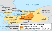 Thumbnail for File:Orhan I area map-es.svg