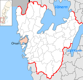 Orust Municipality in Västra Götaland County.png