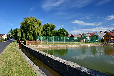 Otvice požární nádrž