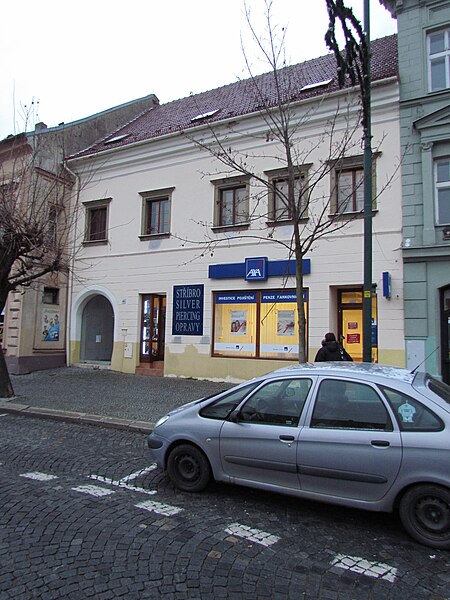 File:Overview of cultural monument Karlovo náměstí 46 in Třebíč, Třebíč District.jpg