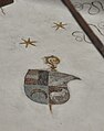 Wappenmalerei im Chorgewölbe, Wappen eines Abts von Salem (?)