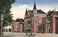 Pécs vasútállomás egy 1917-es képeslapon...