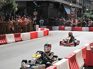 <span class="mw-page-title-main">Kart circuit</span> Race track designed for kart racing