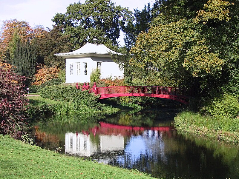 File:Pagoda and Bridge, Shugborough - geograph.org.uk - 1018308.jpg