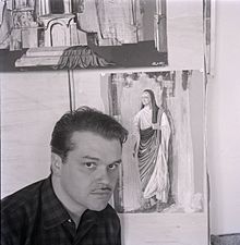 Piero Zuffi photographed by Paolo Monti.