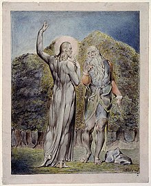 The First Temptation, William Blake (c.1820) ParadiseRBlake2.jpg