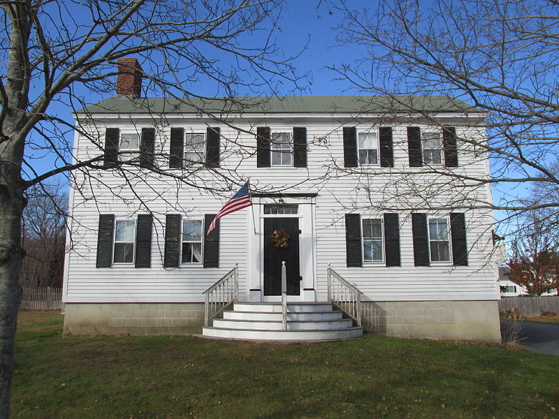 File:Parsonage at Ministers Corner, 1820, Salisbury MA.jpg