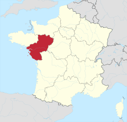 Pays de la Loire - Läge