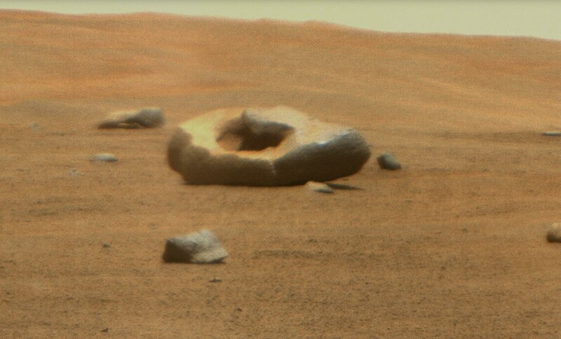 File:Perseverance Discovers a Doughnut-Shaped Rock (PIA25916).jpg