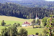 Deutsch: Pfarrkirche in Zienitzen, Friesach in Kärnten