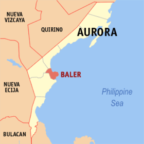 Mapa a pakabirukan ti Baler