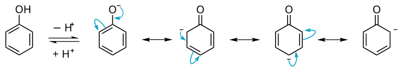 File:Phenol-phenolate equilibrium.svg