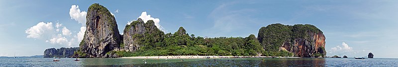 File:Phra Nang beach panorama edit.jpg