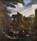 Pinacoteca Querini Stampalia - Il guado (c.1674) - Peeter Bolckman.jpg
