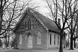 Pisgah Presbyterian Church in 1934 Pisgah Presbyterian Church.jpg