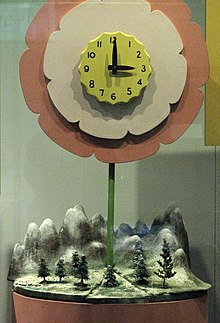 Flower clock Play School flower clock.JPG