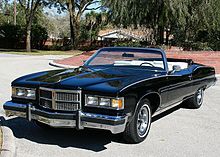 The 1975 Grand Ville was the last full-size convertible built by Pontiac