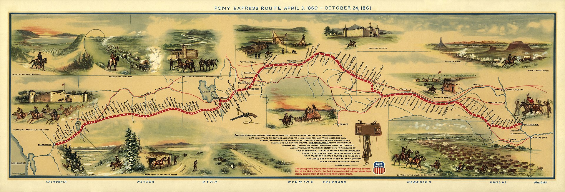 Pipe de Groupe ALNB 2016 ! - Page 12 1920px-Pony_Express_Map_William_Henry_Jackson