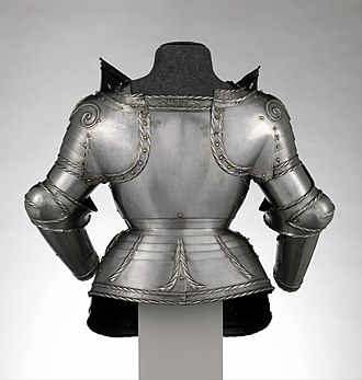 The lower section of this armour is the culet. Portions of a Field Armor MET DP296543.jpg