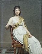 Portrait of Madame de Verninac (1798–1799), born Henriette Delacroix, elder sister of Eugène Delacroix, Musée du Louvre, Paris