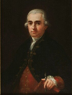 Portreto de Juan Agustín Ceán Bermúdez