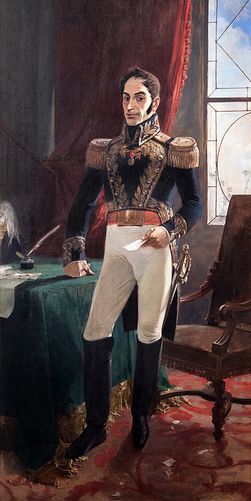 Portrait of Simón Bolívar by Arturo Michelena.jpg