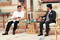 President Rodrigo Roa Duterte meets with Brunei Sultan Haji Hassanal Bolkiah Mu’izzaddin Waddaulah at the Istana Nurul Iman.jpg