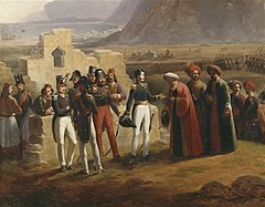 Surrender of Patras to General Schneider by Hippolyte Lecomte.