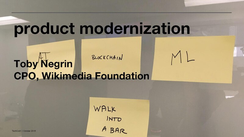 File:Product Directions session at Wikimedia Technical Conference 2018.pdf