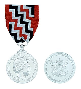 <span class="mw-page-title-main">Queen's Service Medal</span> New Zealand award for public service