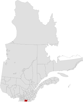 Location of the MRC Brome-Missisquoi