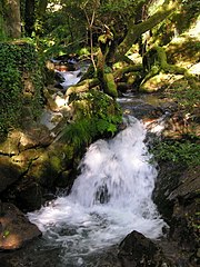 Río San Xusto ó seu paso pola parroquia de San Xusto de Toxos Outos, Lousame