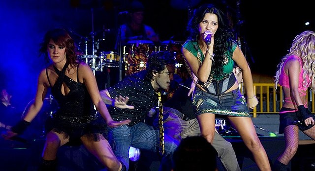 RBD during the tour Empezar Desde Cero World Tour, in 2008.