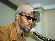 "Dark Fantasy" was partly produced by RZA of the Wu-Tang Clan, who brought his production style to the track. RZA 6 Shankbone 2009 Tao of Wu.jpg